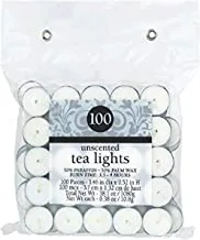 Tealites - Unscented Candles 100pcs