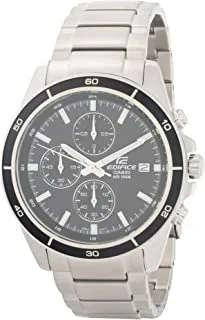 Casio Edifice Men's Black Dial Stainless Steel Chronograph Watch - EFR-526D-1AVUDF