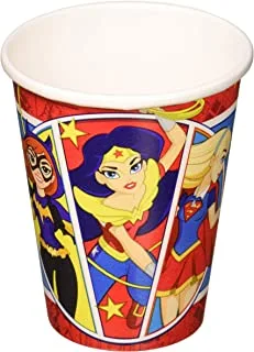 DC Superhero Girls Paper Cups 9oz 8pcs