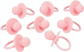 Baby Shower Large Pink Pacifier Favor 8pcs
