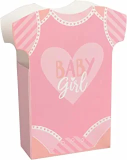 Baby Shower Girl Bottle Paper Containers 24pcs
