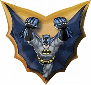 Batman cape shape foil balloon 28 x 27in