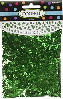 Green Sparkle Foil Shred Confetti 1.5oz