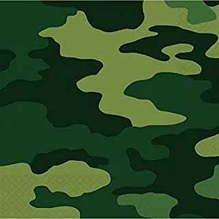 Camouflage Ultra Lunch Tissue 16pcs