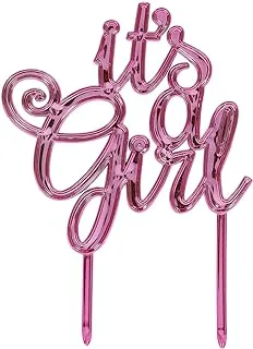 Baby Shower Pink Cake Topper