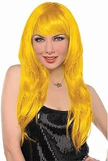 Glamorous yellow wig