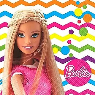 Barbie Sparkle Beverage Tissues 16pcs