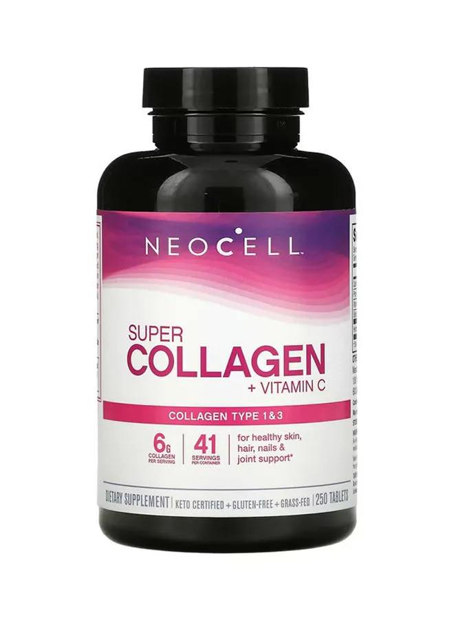 NEOCELL Super Collagen + C  (Type 1&3) 6000mg 250 Tablets