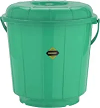 RoyalFord Plastic Bucket with Lid, 7L Handle, RF10682 Plasticware Leak proof Sturdy, Long Lasting Design Ideal for Home, Garden, DIY