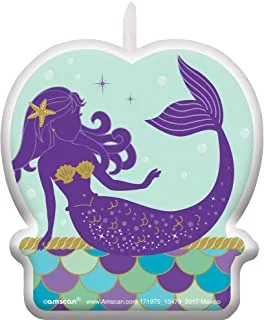 Mermaid Wishes Birthday Candle