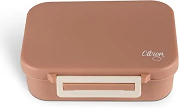 Citron Absolut Tritan Snackbox with 3 Compartments - Blush Pink