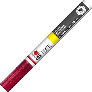 Marabu Textil Painter Glitter, 532 Glitter-Red, 3 Mm