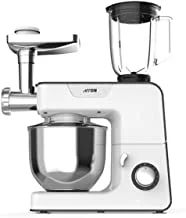 Arrow 3 in 1 Stand Mixer، Meat Grinder & Blender 1000W With 8 Speeds and Pulse ، 5.2L Stainless Steel Mixing Bowl، RO-06SMB