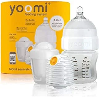 Yoomi 5Oz Bottle And Warmer And Sft And Pod And White Collar, 1 Of Set, 55057