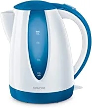SENCOR - Electric Kettle, 2000 W, LED Light ,Removable and Washable Dirt and Scale Filter , 1.8 L , SWK 1812BL, 2 years replacement Warranty