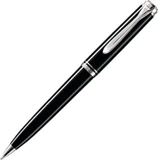 Pelikan Souveraen K805 أسود مع زخرفة كروم | قلم حبر جاف | هدية محاصر | 4099