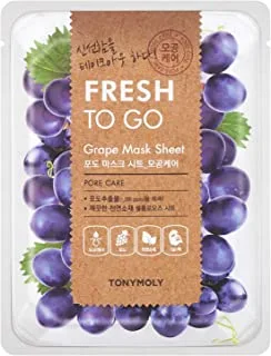 Tonymoly Fresh To Go Grape Mask Sheet, 25G