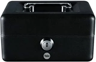 Yale Ycb/090/Bb2 Cash Box, Medium, Black