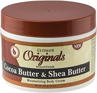 Ultimate Organics Moisturizing Body Cream Cocoa Butter & Shea Butter, 8Oz - 227G