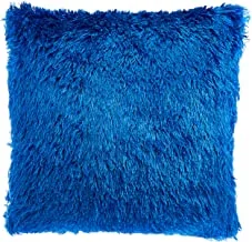 وسادة قطيفة زرقاء 45 × 45 سم من Taraf
