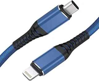 Fast Charging Cable (Type C to Lightning) EXC39 Blue