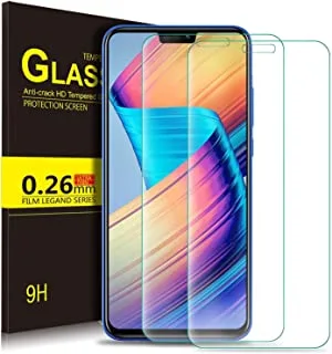 [2 Pack] واقي شاشة Samsung Galaxy A7 2018 9H Hardness HD واقي شاشة زجاجي مقوى