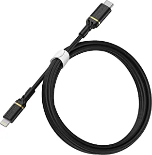 OtterBox Fast Charge Cable USB C-Lightning 1M USB-PD Black