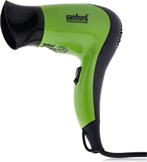 Sanford Hair Dryer 1200 Watts, Green - Sf9693Hd