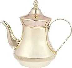 ابريق شاي سوليتر فردي مقاس 1.5 لتر لون ذهبي كامل