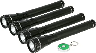 Krypton 4 in 1 Unbreakable Rechargeable Flash Light KNFL5041