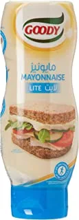 Goody Mayonnaise Lite Squeezable, 332 ml - Pack of 1