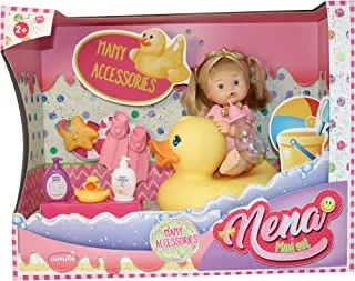 Bambolina Baby Nena with Plastic Duck 36 CM - For Ages 2+ Years Old