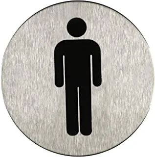 Male Sign Round Plate Bd-Sgn-Ml