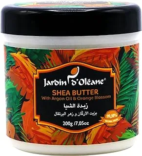 Jardin D Oleane Shea Butter with Argan Oil & Orange Blossom 200g