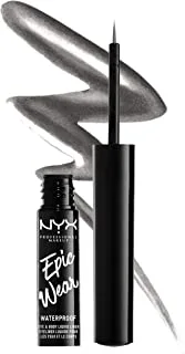NYX Professional Makeup Epic Wear Metallic Liquid Liner, Gun Metal 02