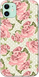 Jim orton designer cover for apple iphone 11 - flower pattern
