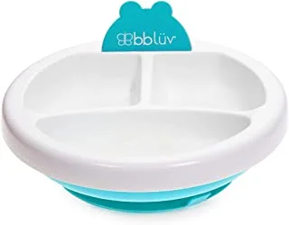 Bbluv Plat Warm Feeding Plate, Aqua - Pack of 0