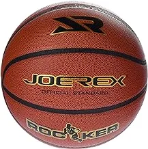 Joerex Pvc Basketball Suitable For Playing On All Surfaces, Indoors, Outdoors, Training And Competition At Any Level, Brown