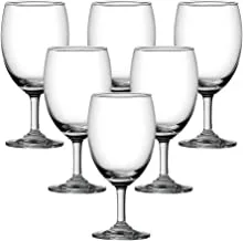 Ocean Classic Water Goblet Glass, 350Ml, Set Of 6, 501G12, Chalice Glass, Stemware Glass, Snifter Glass, Wine Glass