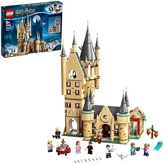 LEGO 75969 Harry Potter Hogwarts Astronomy Tower, Castle Toy Playset with 8 Character Minifigures including Herione and Ron, plus Hedwig the Owl Figure, Wizarding World Gifts for Kids, Girls & Boys