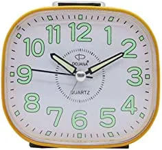 Dojana Alarm Clock, Analog, Da12011-Gray Yellow-White