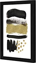 LOWHA gold black Wall art wooden frame Black color 23x33cm By LOWHA