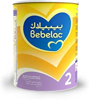 Bebelac 2 follow on formula milk, stage 2, milk powder for infants from 6-12 months, 900 g