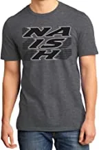 Naish Unisex Adult's Logo Stripe T-Shirt - Grey, S