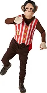 (Ages 5-6 Years) - Rubie'S Official Mr Monkey Fancy Dress Boys CircUS Fairytale Book Week Day Kids Childs Costume (620735M)