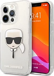 Karl Lagerfeld TPU Full Glitter Karl Head Case For iPhone 13 Pro Max (6.7