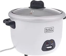 Black+Decker Rice Cooker - RC1850-B5-SP, 1.8 litre