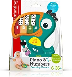 Infantino-Piano & Numbers Learning Toucan