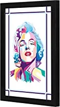 LOWHA colorful marilyn Wall art wooden frame Black color 23x33cm By LOWHA