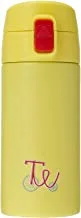 TiNY Wheel Yellow stainless steel bottle,350 ml